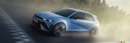 Le Hyundai Ioniq 5 N 2025 est présenté au Festival de Goodwood